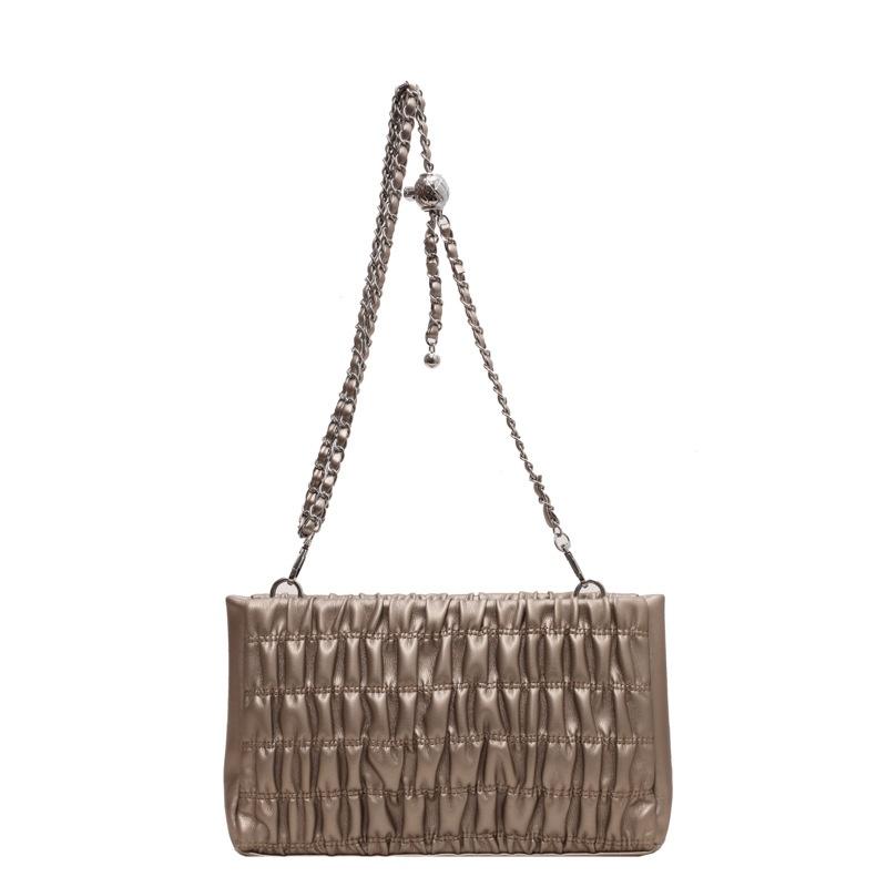 IELGY Женская сумка на плечо в клетку с пузырьками и диагональным пролетом