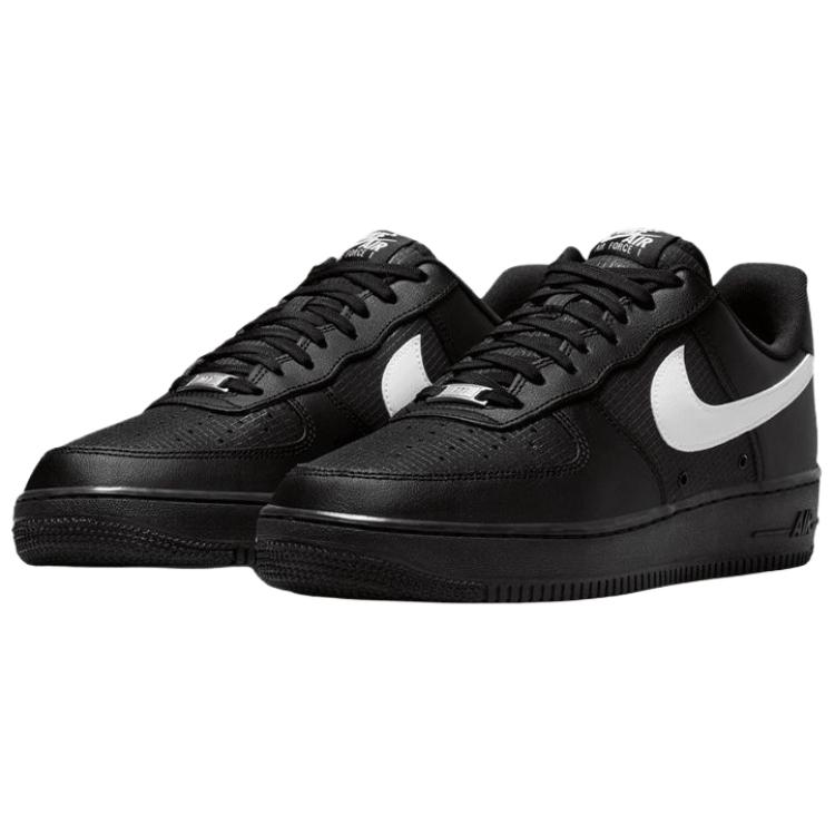 Nike Кроссовки Air Force 1 для скейтбординга Мужские Черно-белые IR0952-001