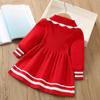 Kids Winter Sweaters Baby Girl Knitted Dress Fall Warm Autumn Girls Sweater Dress Outfits Dresses Toddler Girl Clothes 2-6Y