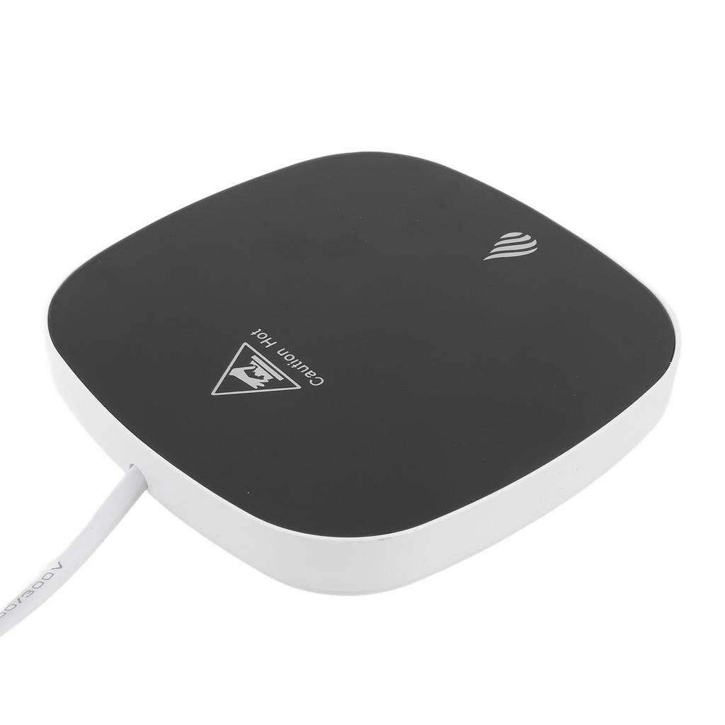 Подогреватель кружек 16 Вт, низкая мощность, 55 градусов по Цельсию, постоянная температура, электрическая нагревательная пластина для напитков, кофе, чая