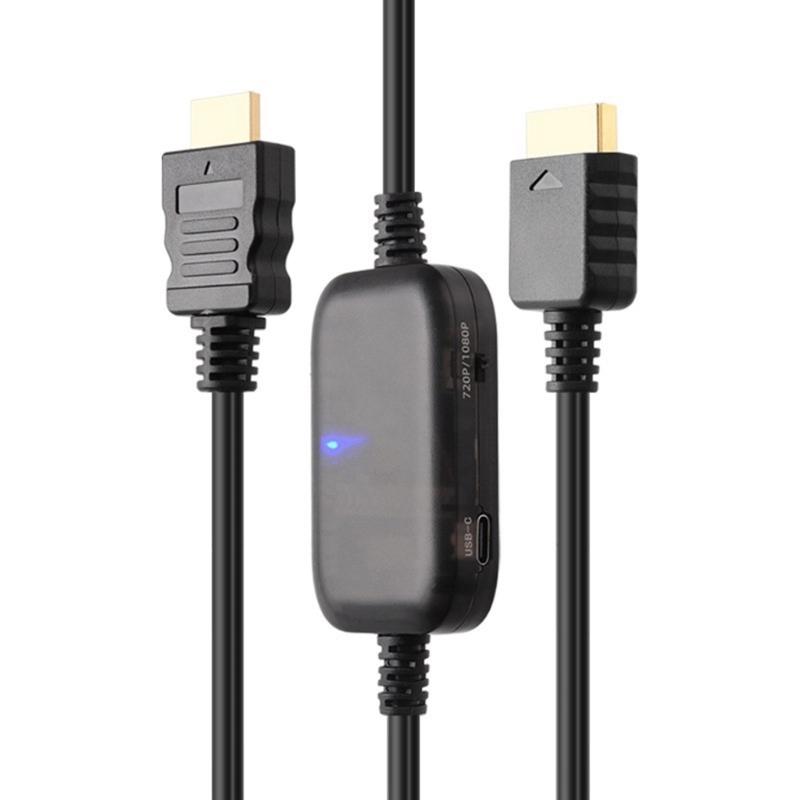 Адаптер-конвертер для преобразования видео в высокое разрешение, кабель для подключения игровой консоли, 79''