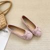 Gentle Ballet Ladyshoes Flats 2025 New Soft-soled Mary Jane Single Shoes Red Single Shoes Autumn Small Fragrant Women's Shoes