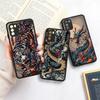 Крутой чехол для телефона с тигром, драконом и облаками для Xiaomi Mi 11 Lite 5G NE 12 12T Pro 11T 9 10 Cover POCO X3 NFC F3 M3 M4 X4 Pro Матовый Funda