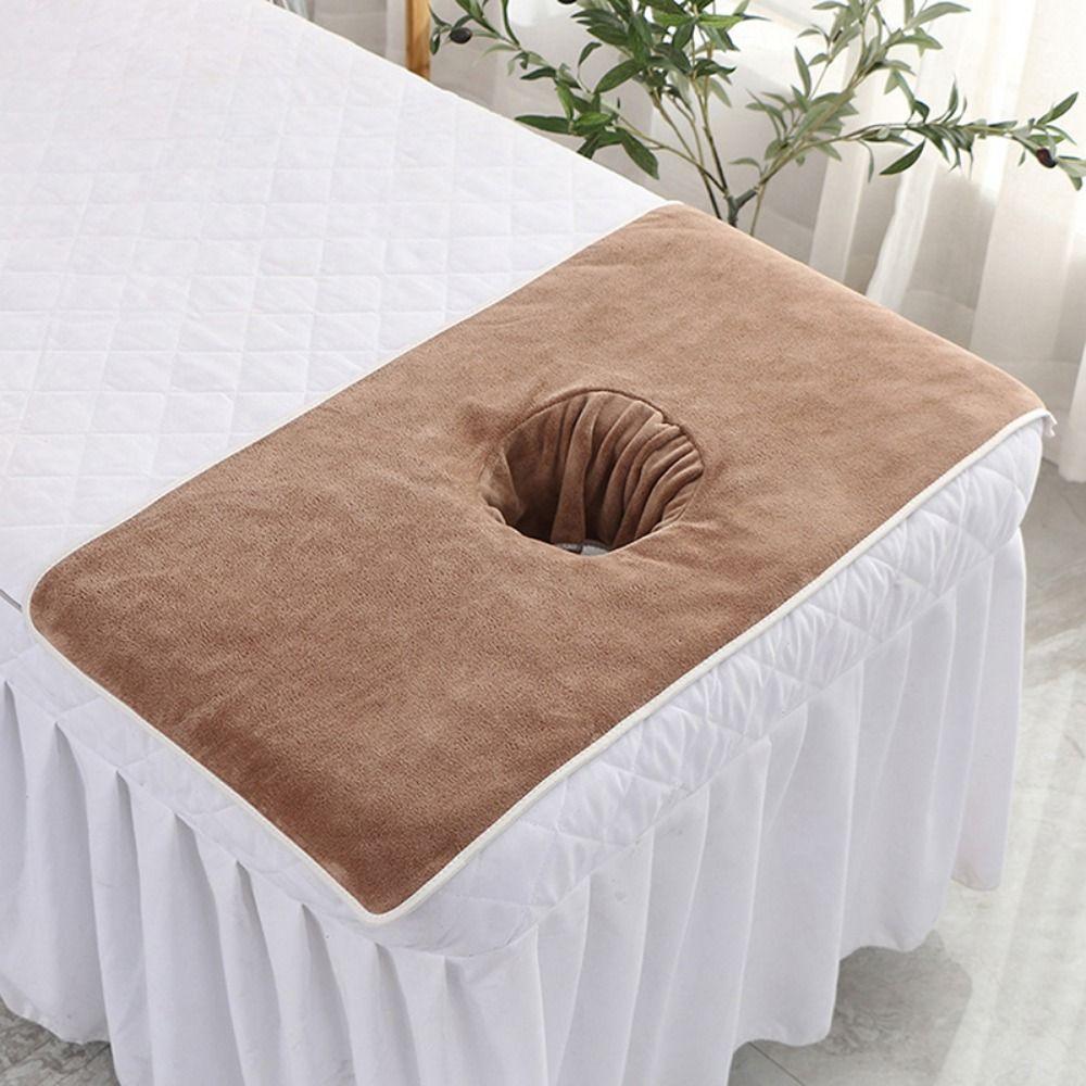 Soft Massage Face Towel Thickened Headrest Pads Professional Beauty Salon Towel Home Accessories