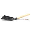Black Metal Charcoal Shovel for Barbecue 9.5x37.5cm Bbq