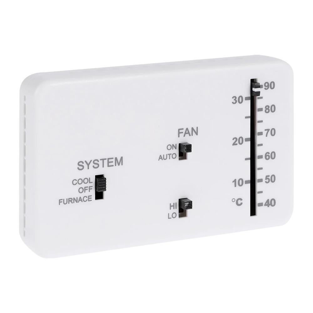RV Thermostat Plastic RV Analog Thermostat Replacement with and Particles Heat Cool 2 Kit Screw H6Z1