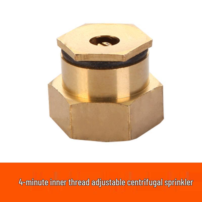 All-Copper Atomizing Nozzle for Dust Control and Cooling in Construction Sites and Agriculture