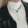 Легкое акриловое бусинное ожерелье с элегантным дизайном в виде кисточек-сердечек. Идеально для чувствительной кожи. Для ношения весь день. Вечеринки.