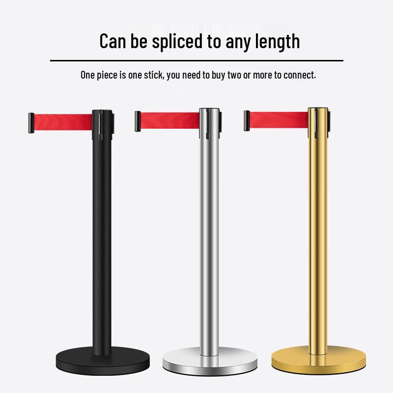 PYTHONIC Stainless Steel Retractable Crowd Control Barrier