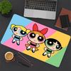 1Pc Powerpuff Girls Adventure Gaming Mouse Pad Keyboard Desk Mat Non-slip Rubber Lock Edge Waterproof Computer Mousepad for Office Home Decor Y1397