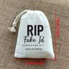 Personalized 4Pcs RIP Fake ID 21st Birthday Party Hangover Kit 21 Hangover Birthday Survival Kit Bachelorette Party Favor Bag