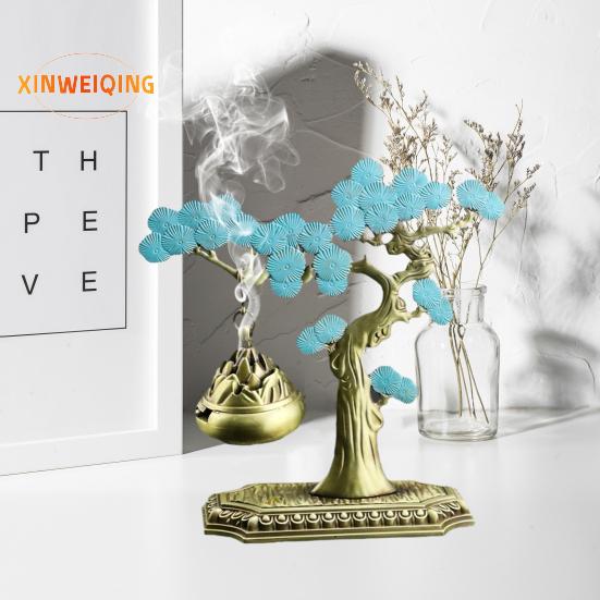 Украшения для курильниц, Добро пожаловать сосна, Китайский ароматизатор, Тонкая текстура, Прочный сплав, Ароматическая курильница