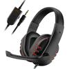 3.5mm Headphones Wired Gaming Headset Earphones For PS4 Play Station 4 Game PC Chat Headset With Microphone