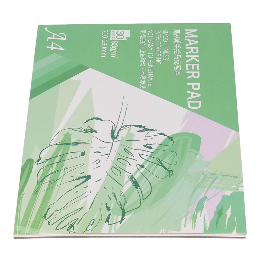 Альбом для рисования маркером, 30 листов бумаги, художественная бумага, 80 г/м2, принадлежности для рисования и рисования