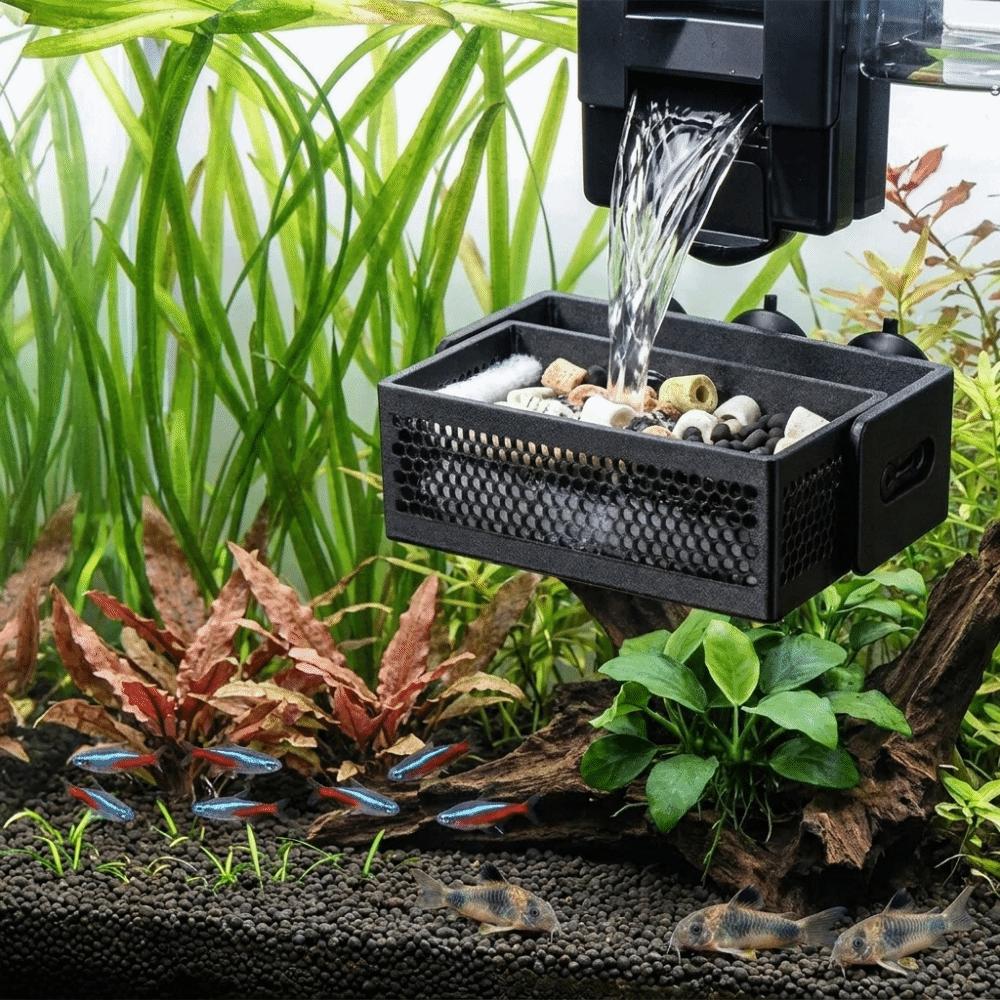 With Suction Cup Aquarium Filter Baffle Slow Down Water Flow Filter Baffle For Shrimp