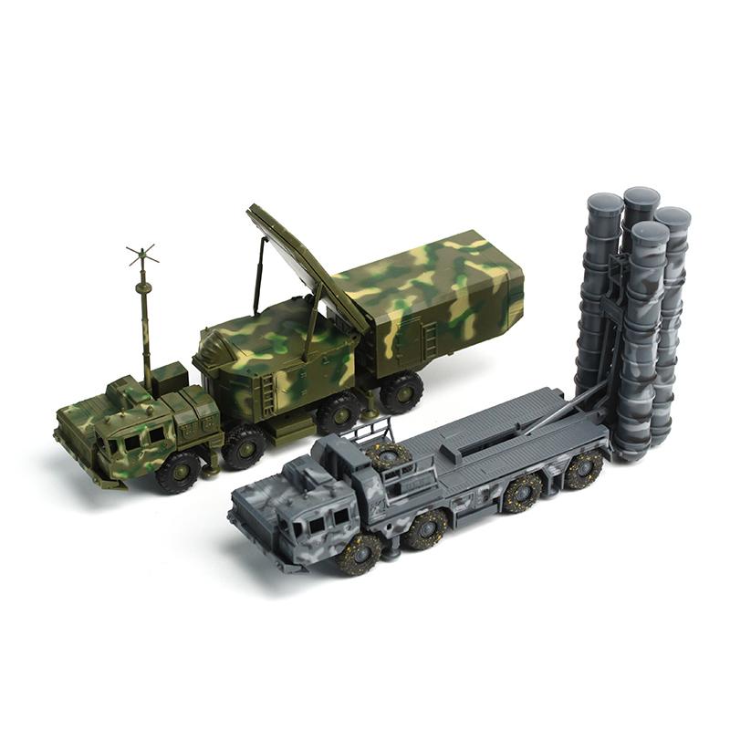 1:72 Россия Армия С-300 БМ-21 Т-90 Ракетный Комплекс Радарная Машина Пластиковый Сборный Грузовик Пазл Конструктор Военная Модель Игрушка Подарок