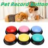 1 шт., кнопка записи для собак, многофункциональные портативные кнопки для записи разговоров на 30 секунд для кошек, собак, домашних животных YSL
