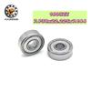 1PC R2ZZ Bearing  ABEC-7  1/8"x3/8"x5/32" Inch  Miniature R2 ZZ 3.175*9.525*3.967 mm Ball Bearings R168RS-Blue 6.35X9.525X3.175