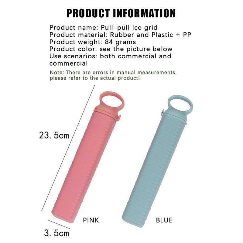 Бытовые формы для льда Прочные Пресс Форма для кубиков льда Быстрозамороженная Силиконовая форма Холодильник Многоразовая Кухня Бар Форма для кубиков льда