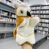 Plush Owl Hand Puppets Brown Baby Educational Toy Cute Finger Puppets  Kids