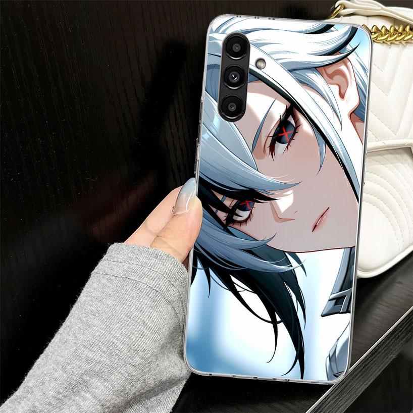 Чехол Arlecchino Genshin Impact для Samsung A17 A16 A56 A36 A26 A15 A55 A35 A25 A14 A54 A34 A24 Чехол для телефона A13 A53 A33 A23 A05S