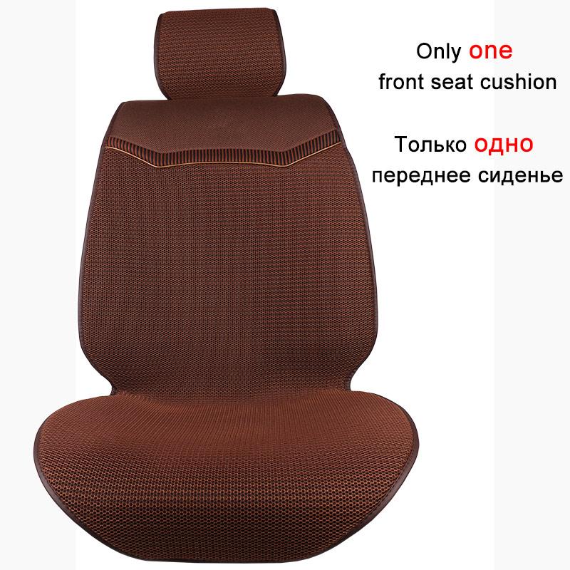 3D сетчатый чехол для автомобильного сиденья, дышащий плащ, авто, летняя крутая подушка для одного переднего сиденья, защита автомобиля