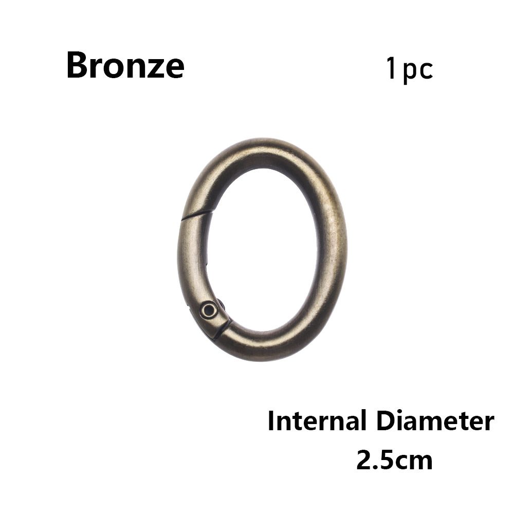 Bottle Hooks Camping Hiking Spring Oval Rings Handbags Clips Outdoor Carabiner Bag Belt Buckles