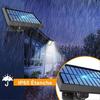 Outdoor Solar Light with Motion Detector, 90LED Separable Solar Panel Floodlight