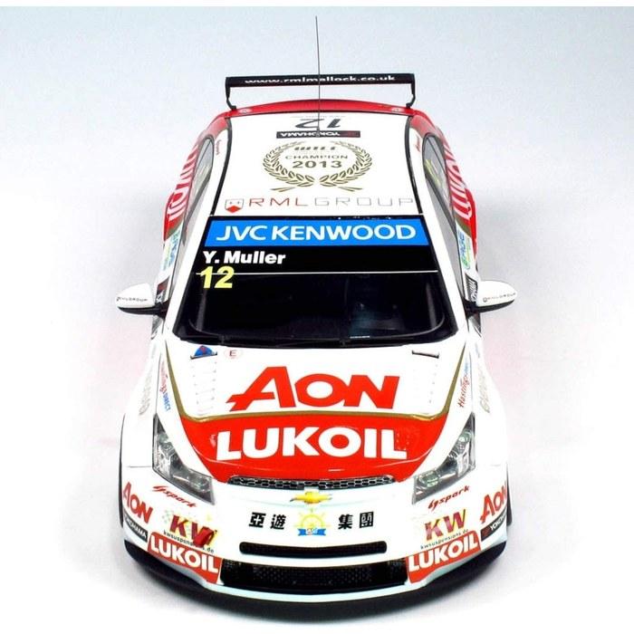 Platz NuNu 1/24 Racing Series Chevrolet Cruze 1.6T 2013 WTCC World Champion Plastic Model PN24022 Molded Color