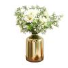 Металлическая ваза для цветов, Metal Flower Vase (Modern, Golden),  Behoma
