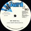12-дюймовая пластинка LEROY SMART  MEGA BANTON  ADMIRA  Mr Want All  I See I Saw VPRD5152 Black Scorpio 1993 US Reggae Ska  Dub Б/у
