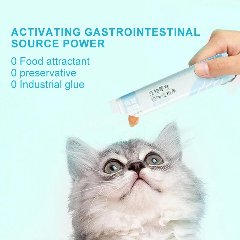 Закуски для домашних животных Закуски для кошек Питательный влажный корм для кошек Закуски для домашних животных Натуральный тунец, курица, лосось Влажный корм для кошек Питательный и вкусный