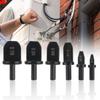 Electric Drill Bit Flaring Tool Tube Pipe Expander Hexagonal Air Conditioner Repair Handle Metal Copper Pipe Takeover Tool 6PCS