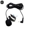 Car Radio Microphone Mic 2.5mm Mono Elbow Jack Car GPS Bluetooth-compatible Navigator Microphone External Amplifier Microphone