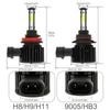 9005/HB3 H8/H9/H11 LED Bulbs Combo High Brightness 6000K White Mini Car LED Headlight Lamps