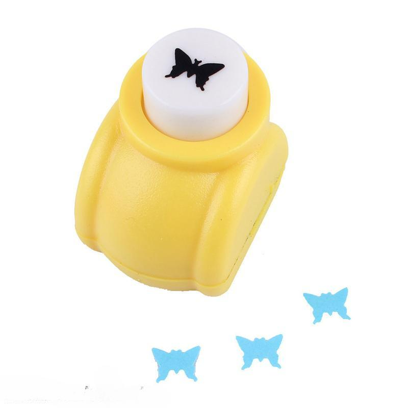 1 шт. цвет корпуса случайный мини-дыроколы для скрапбукинга, резак ручной работы, открытка, ремесло, печать, сделай сам, цветок, бумага, ремесло, дырокол, форма дырокола