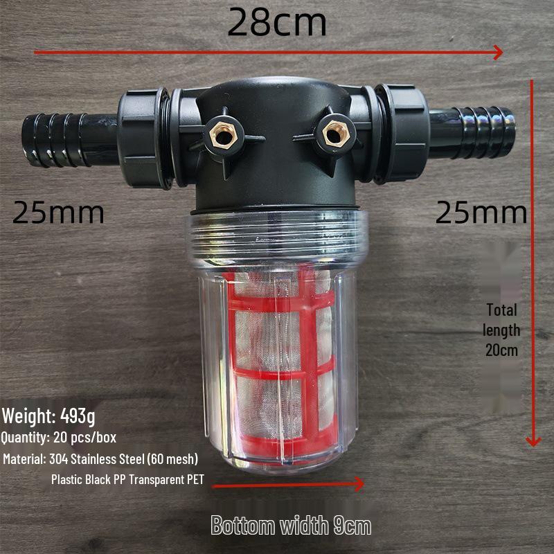 Agricultural Sprayer Water Inlet Filtration System - Pesticide Pump Secondary Filter