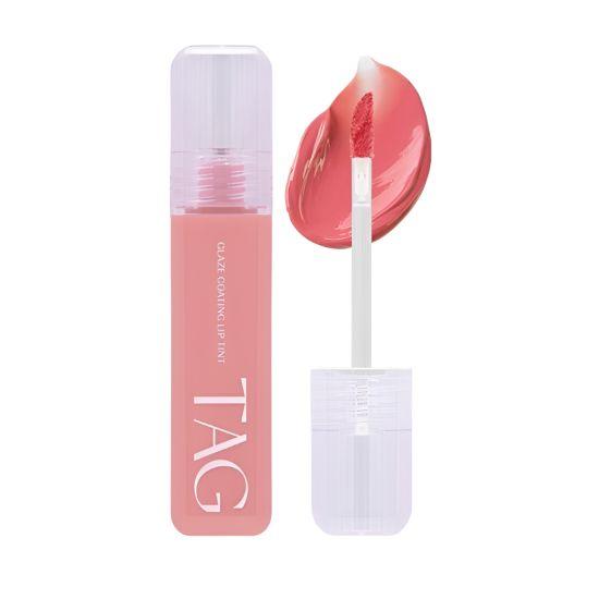 TAG Глянцевый тинт для губ #04 Sweety Glossy Корейский тинт для губ Увлажняющий Глянцевый макияж губ