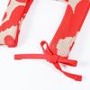 Вязаная мини-сумка Marimekko, Unikko Кораллово-красный, 94145 094145 380, Скандинавский дизайн [Товар]