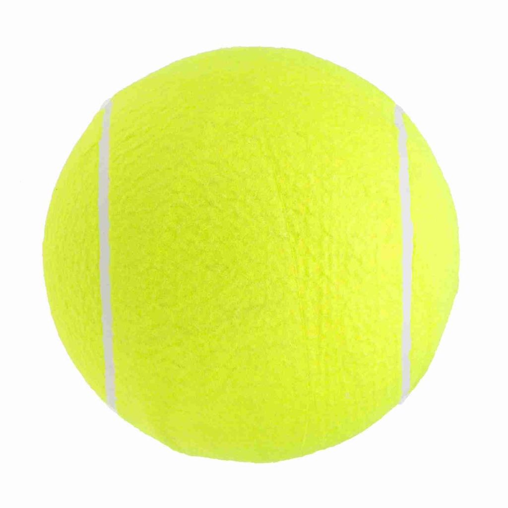 9.5‘’ Oversize Giant Tennis Balls Inflatable Tennis Ball with Pump Dog Toy Balls For Signature Children Adult Pets Dogs Cats Fun