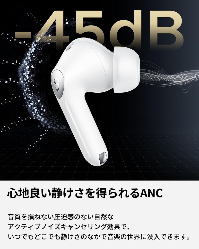 2024 Cospa Grand Prize Gold SOUNDPEATS Air4 Pro Wireless Earphones 45dB Noise Canceling Lossless Sound Quality Bluetooth Snapdragon Adaptive Lossless