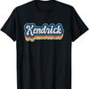 Kendrick First Name Boy Vintage Style 70s 80s Personalized T-Shirt