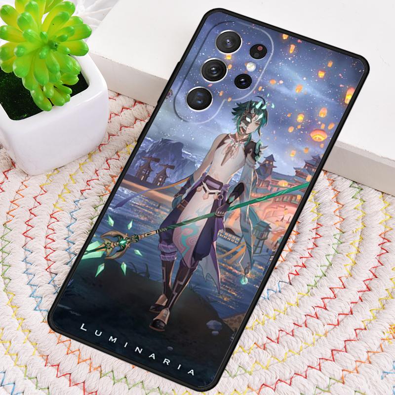 Крутой чехол для телефона Genshin Impact Сяо для Samsung Galaxy note 10 pro S26 Ultra S23 S24 FE S25 S21 S22 PLUS ударопрочный