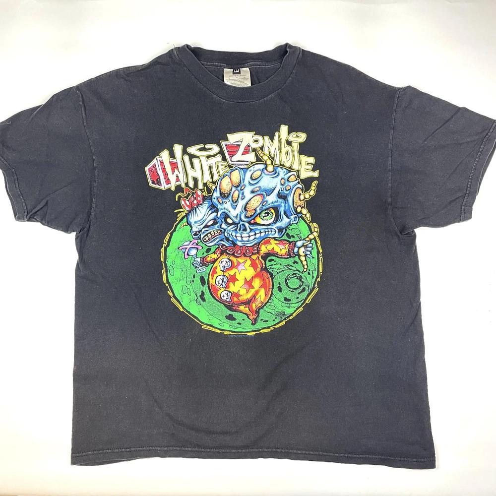 Vintage White Zombie T-shirt Tee Short sleeve Gift Size S to 5XL IM0393 Unisex T-Shirt