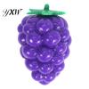 Tension Relief Sensory Gadgets Strawberry Grape Stress Toy, Realistic Fruit Squeeze Fidget Toy Anxiety Relieving Office Desk for Kids Adults Reducing