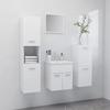 VidaXL Sink Cabinet with Integrated Sink Storage Unit Bathroom Cabinet Storage Cabinet Toilet 3071351