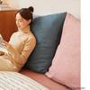 60x60/80X80CM Soft Chenille Large Square Pillow Cover Sofa Cushion Living Room Back Bedside Cushions Case Protector Solid Color