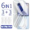 Защитная пленка 6-в-1 для передней и задней панелей Samsung Galaxy Z Flip 7 6 5, ударопрочное закаленное стекло для Samsung Z Flip 6 Flip 5