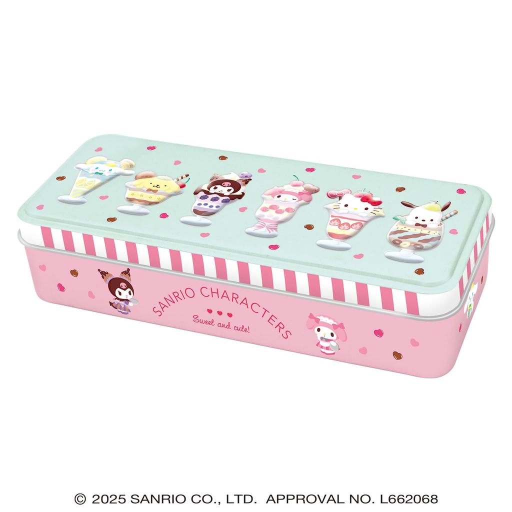 Сердце Sanrio Парфе Жестяная Коробка Шоколадные Конфеты Игрушка Набор [Коробка 10]