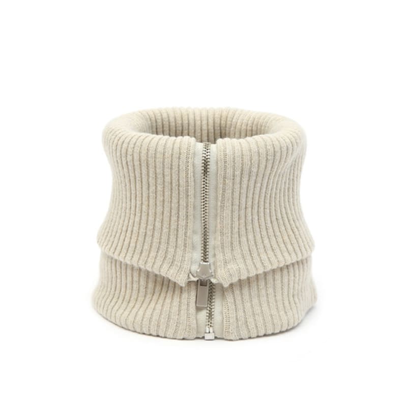 UNDERCONTROL STUDIO LONG NECK GAITER / CASH mix / RIB / ST BEIGE